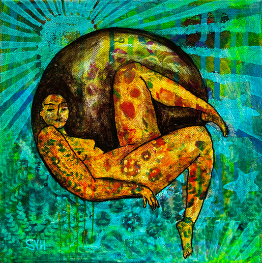 Relaxed Goddess